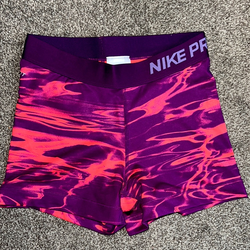 Nike Pro 3” Shorts Pink/Purple